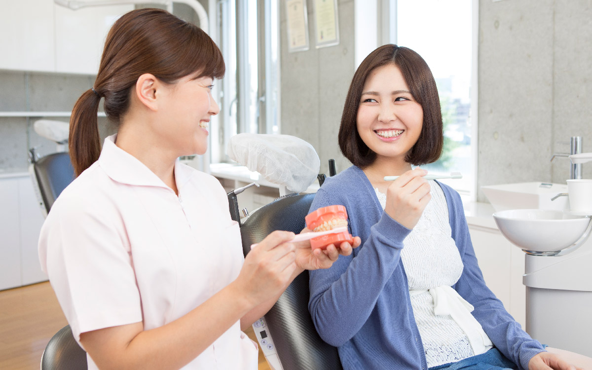 画像：虫歯・歯周病・歯肉炎の予防処置